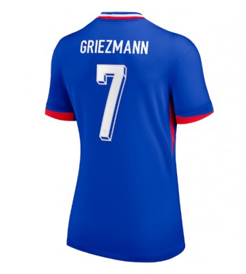 Francia Antoine Griezmann #7 Primera Equipación Mujer Eurocopa 2024 Manga Corta